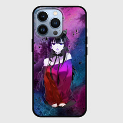 Чехол для iPhone 13 Pro Anime, цвет: 3D-черный