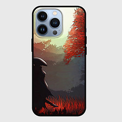 Чехол для iPhone 13 Pro Самурай, цвет: 3D-черный