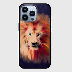 Чехол для iPhone 13 Pro Звездный Лев, цвет: 3D-черный