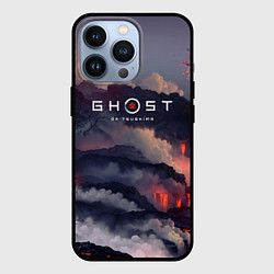 Чехол для iPhone 13 Pro Ghost of Tsushima, цвет: 3D-черный