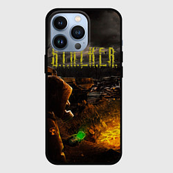 Чехол для iPhone 13 Pro Stalker 2, цвет: 3D-черный