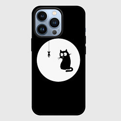 Чехол для iPhone 13 Pro Ночная охота, цвет: 3D-черный