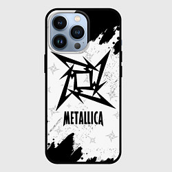 Чехол iPhone 13 Pro METALLICA МЕТАЛЛИКА