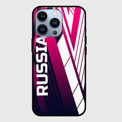 Чехол для iPhone 13 Pro Russia, цвет: 3D-черный