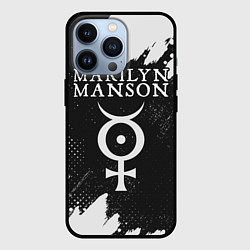 Чехол iPhone 13 Pro MARILYN MANSON М МЭНСОН