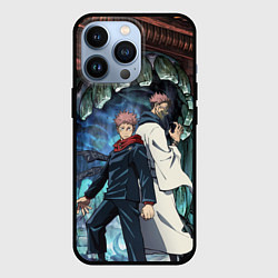 Чехол iPhone 13 Pro Jujutsu Kaisen Sukuna подземелье