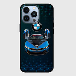 Чехол iPhone 13 Pro BMW i8 Turbo тюнинговая