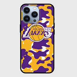 Чехол iPhone 13 Pro LA LAKERS ЛЕЙКЕРС