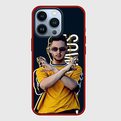 Чехол для iPhone 13 Pro Sqwoz bab, цвет: 3D-красный