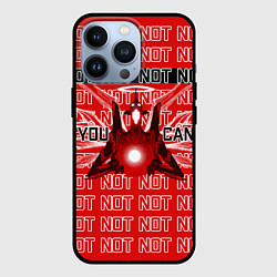 Чехол iPhone 13 Pro Evangelion Eva 01 You can not
