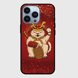 Чехол для iPhone 13 Pro Japan Cat Z, цвет: 3D-черный