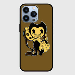 Чехол для iPhone 13 Pro Bendy And The Ink Machine, цвет: 3D-черный