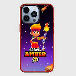 Чехол iPhone 13 Pro BRAWL STARS AMBER