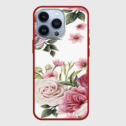 Чехол iPhone 13 Pro Розовые розы