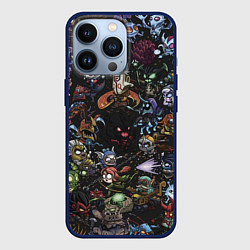 Чехол для iPhone 13 Pro Heros Dota 2, цвет: 3D-тёмно-синий