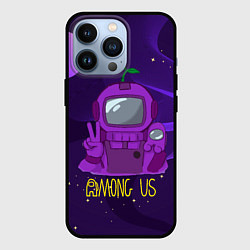 Чехол для iPhone 13 Pro Among Us x Fortnite, цвет: 3D-черный