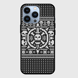Чехол iPhone 13 Pro Свитер с черепами