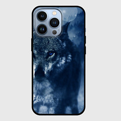 Чехол для iPhone 13 Pro Красивый волк, цвет: 3D-черный