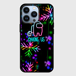 Чехол iPhone 13 Pro Among Us New Year