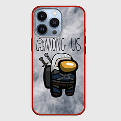 Чехол iPhone 13 Pro Among Us x The Witcher Z