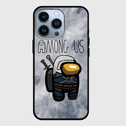 Чехол для iPhone 13 Pro Among Us x The Witcher Z, цвет: 3D-черный