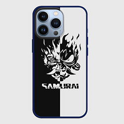 Чехол для iPhone 13 Pro SAMURAI, цвет: 3D-тёмно-синий