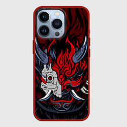 Чехол для iPhone 13 Pro SAMURAI LVL UP, цвет: 3D-красный
