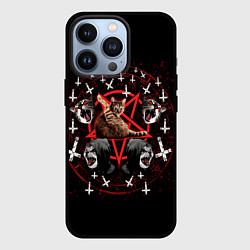 Чехол iPhone 13 Pro Satanic Cat