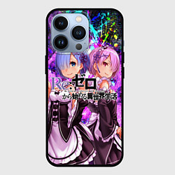 Чехол iPhone 13 Pro Re:Zero Жизнь с нуля