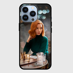 Чехол iPhone 13 Pro Queens Gambit Ход Королевы