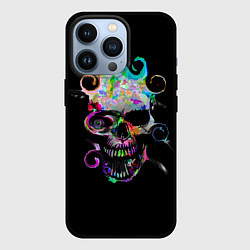 Чехол для iPhone 13 Pro ЧЕРЕП, цвет: 3D-черный