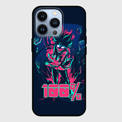 Чехол для iPhone 13 Pro Моб Психо 100, цвет: 3D-черный