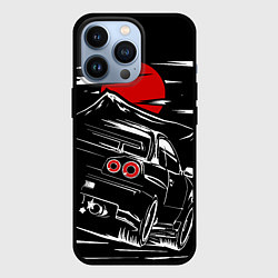 Чехол iPhone 13 Pro Skyline R 34 R34 скайлайн