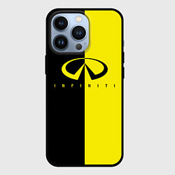 Чехол для iPhone 13 Pro INFINITI logo, цвет: 3D-черный