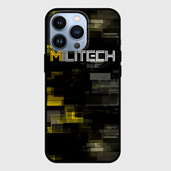 Чехол iPhone 13 Pro MILITECH камуфляж Cyberpunk 2077