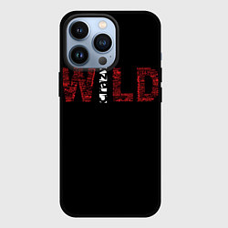 Чехол для iPhone 13 Pro Дикий, цвет: 3D-черный