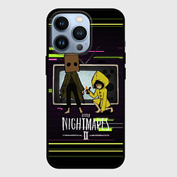 Чехол для iPhone 13 Pro Little Nightmares 2, цвет: 3D-черный