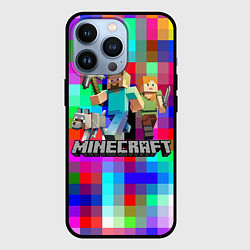 Чехол iPhone 13 Pro MINECRAFT МАЙНКРАФТ