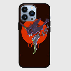 Чехол для iPhone 13 Pro Eva-01, цвет: 3D-черный