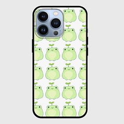 Чехол iPhone 13 Pro Лягушки-росточки