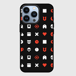 Чехол для iPhone 13 Pro Любовь смерть и роботы, цвет: 3D-черный