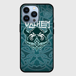 Чехол для iPhone 13 Pro Valheim, цвет: 3D-черный