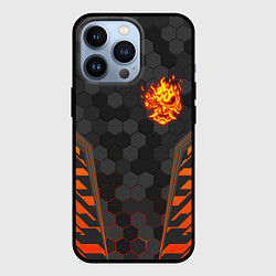 Чехол iPhone 13 Pro CYBERPUNK 2077 SAMURAI КИБЕР