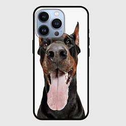 Чехол iPhone 13 Pro Доберман Doberman