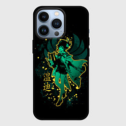 Чехол для iPhone 13 Pro GENSHIN IMPACT, ВЕНТИ, цвет: 3D-черный