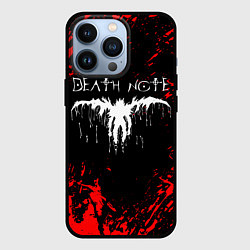 Чехол для iPhone 13 Pro DEATH NOTE ТЕТРАДЬ СМЕРТИ, цвет: 3D-черный