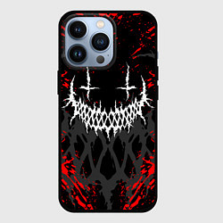 Чехол для iPhone 13 Pro GHOSTEMANE, цвет: 3D-черный