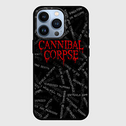 Чехол iPhone 13 Pro Cannibal Corpse Songs Z