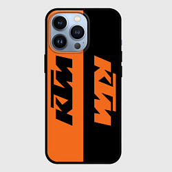 Чехол для iPhone 13 Pro KTM КТМ Z, цвет: 3D-черный