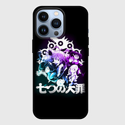 Чехол для iPhone 13 Pro 7 СМЕРТНЫХ ГРЕХОВ, цвет: 3D-черный